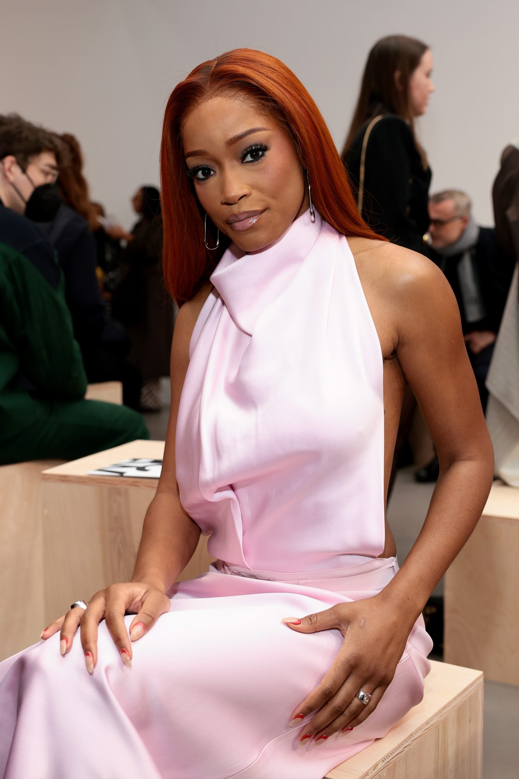 Keke Palmer Went Ginger For Brandon Maxwell