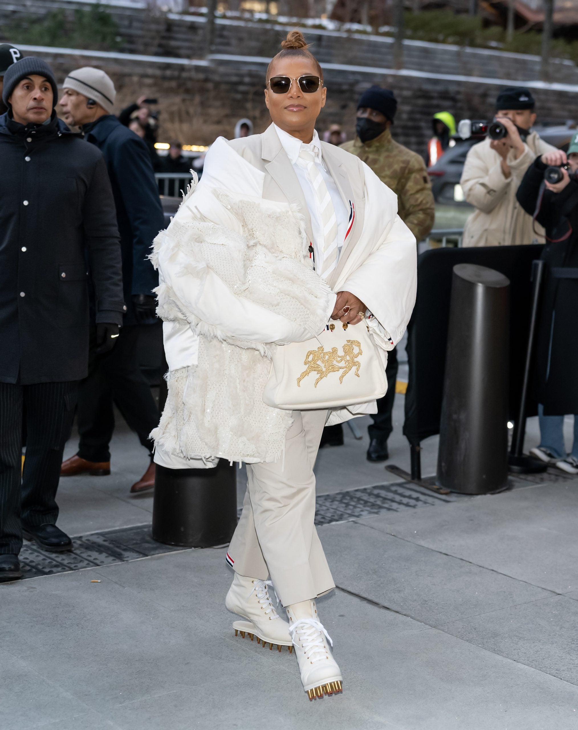 NYFW Celebrity Look Of The Day: Day 5, Queen Latifah