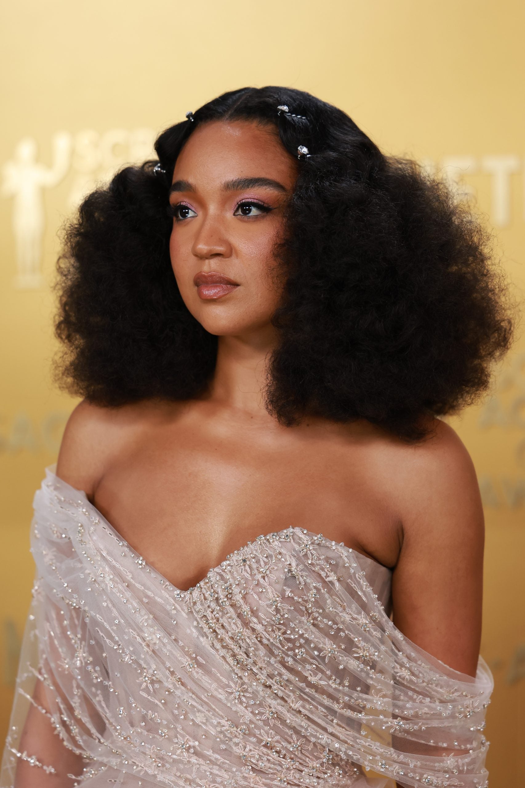 The Best Beauty Moments From The 2025 SAG Awards