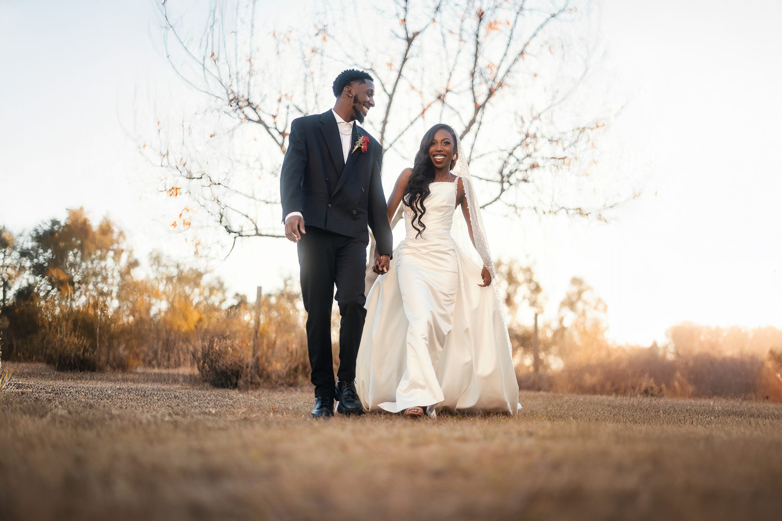 Bridal Bliss: Tye Tribbett's Daughter Austyn Wed Kaleb In A Backyard Bash Attended By Gospel Greats