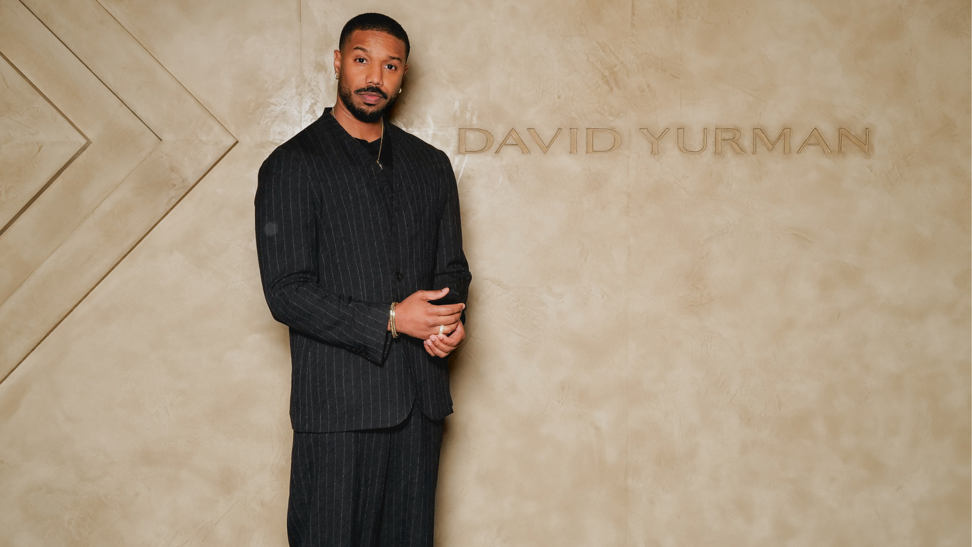 Michael B. Jordan And David Yurman Host Fete Celebrating The Brand's New Chevron Collection