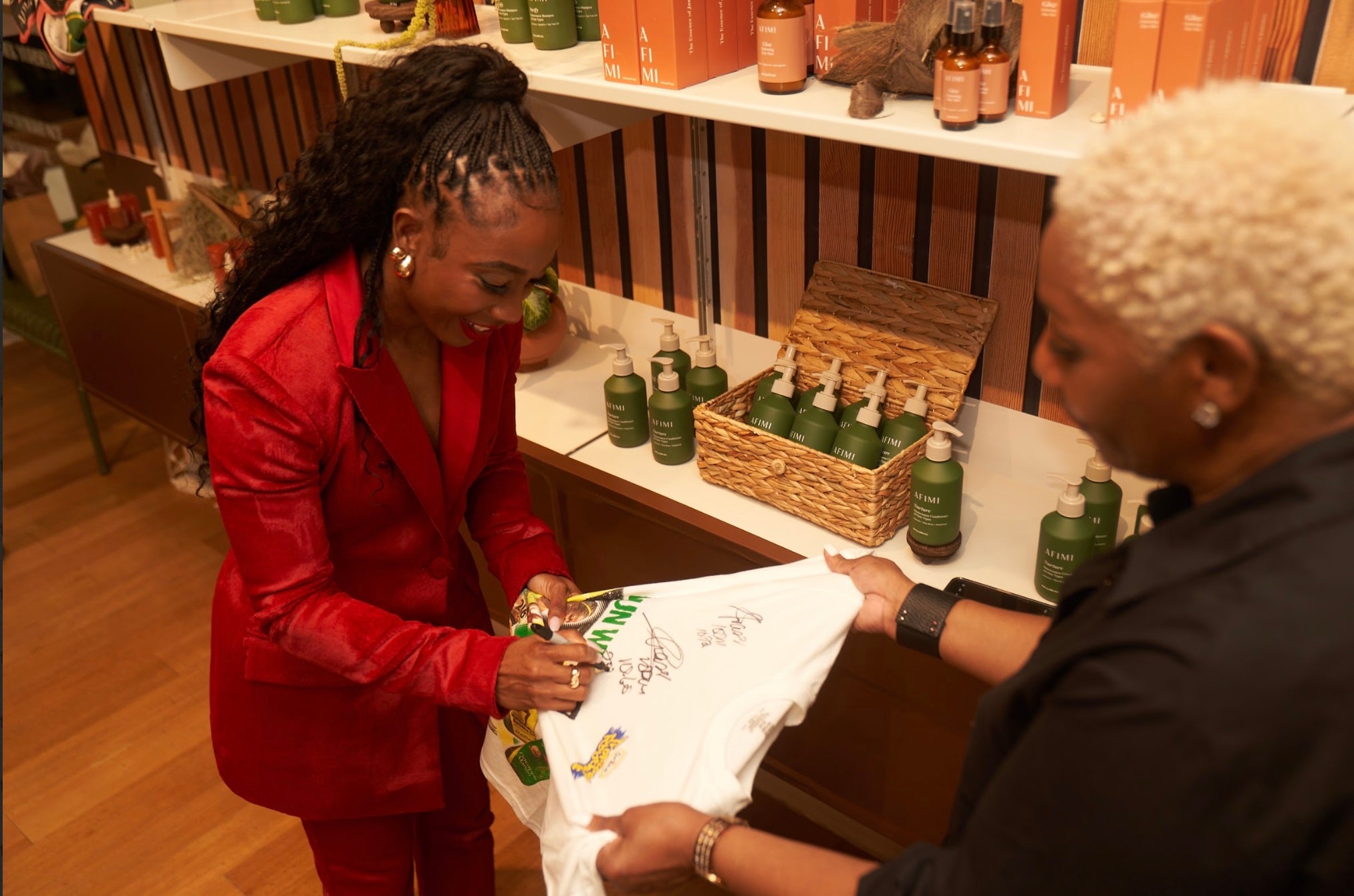 Shelly-Ann Fraser-Pryce Brings Her Champion Mindset To Beauty With AFIMI, A New Haircare Line Rooted In Culture And Confidence