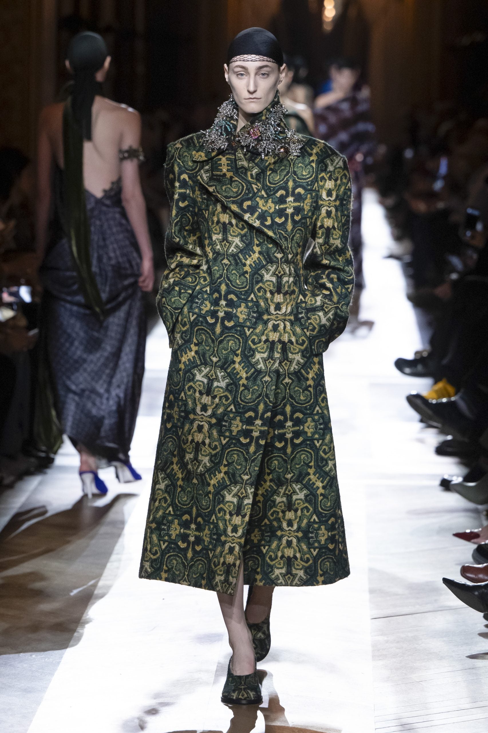 All The Trends At Fashion Month: Olive Green, Naked Dressing, And The Return Of Neckties